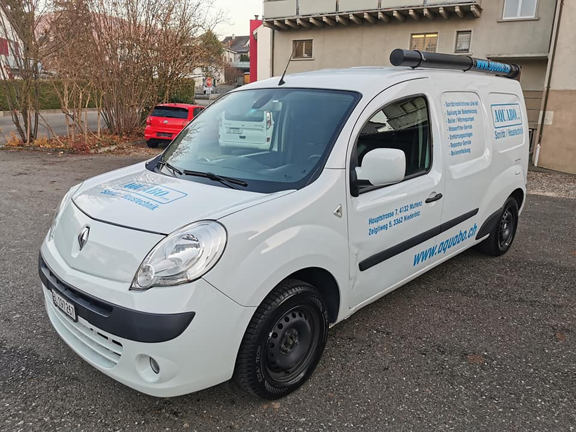 Servicewagen der AQUABO GmbH